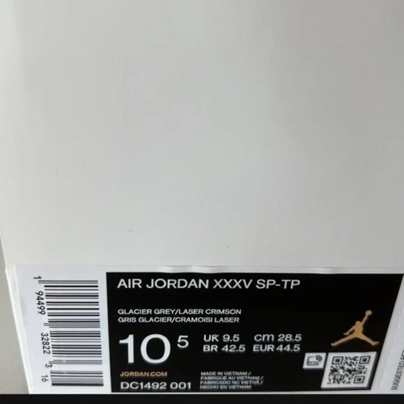 AIR Jordan 35 Center of Gravity main image 5